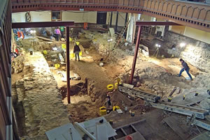 general view excavation